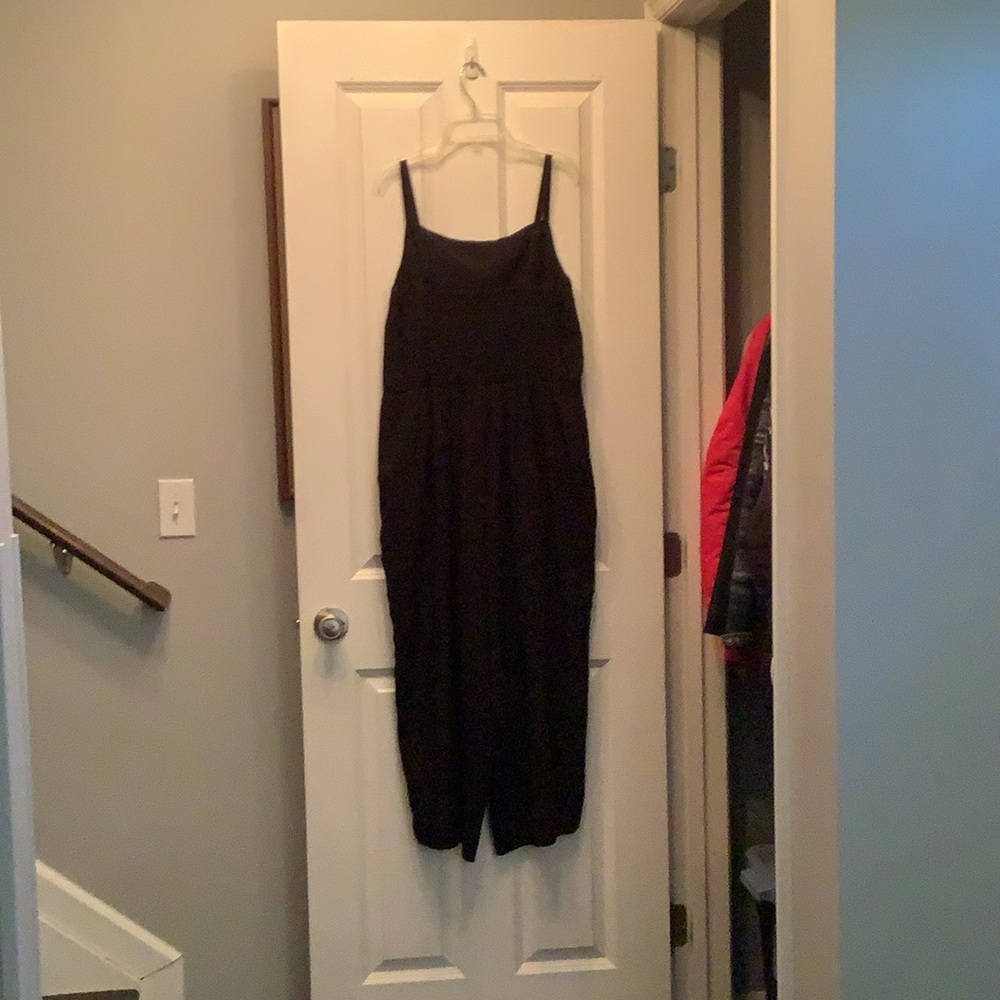 NWT black romper, size xl